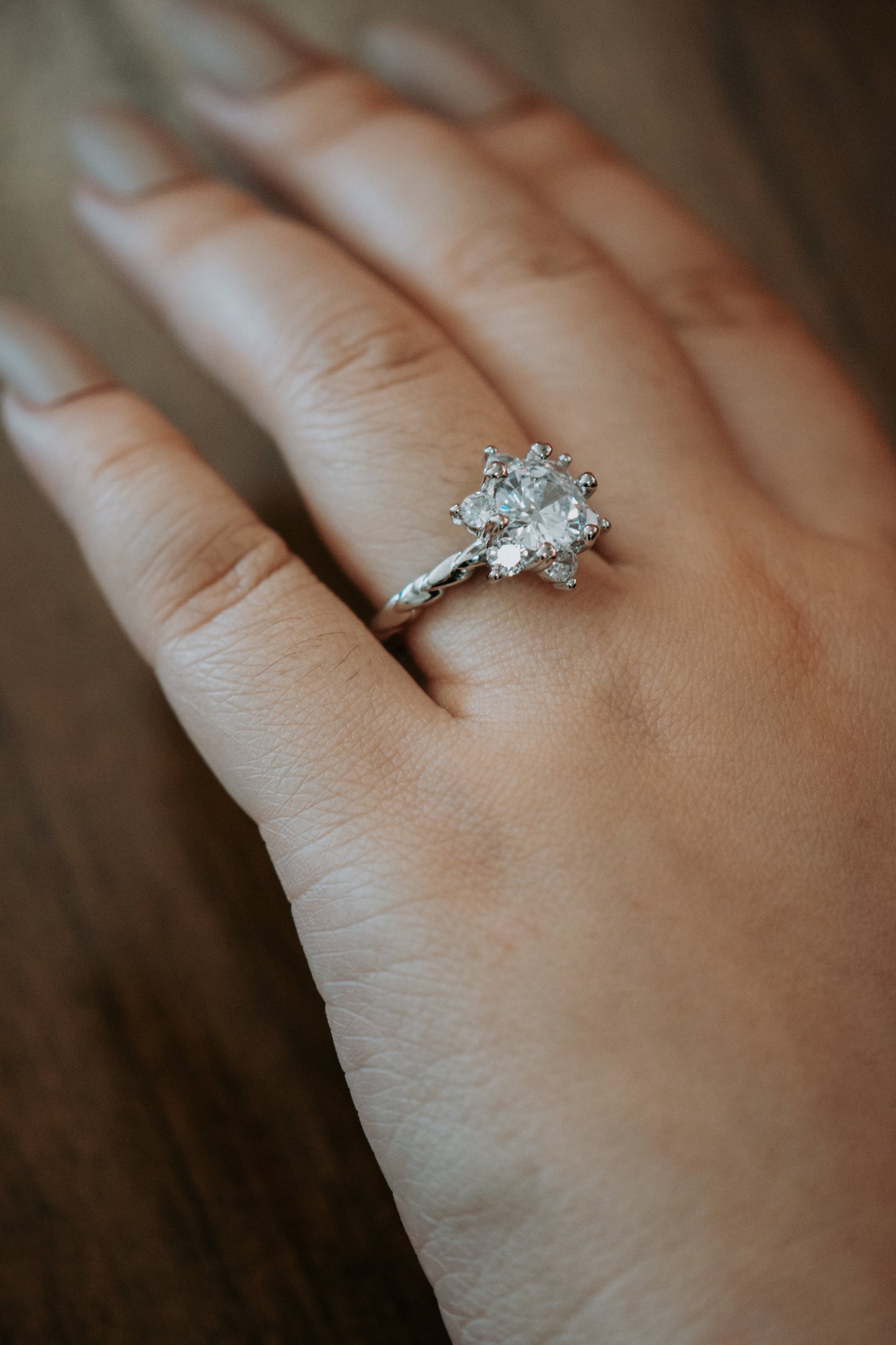 Love on Top Twisted Silver Ring