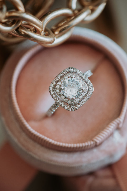 Dayton Round Sterling Silver Ring