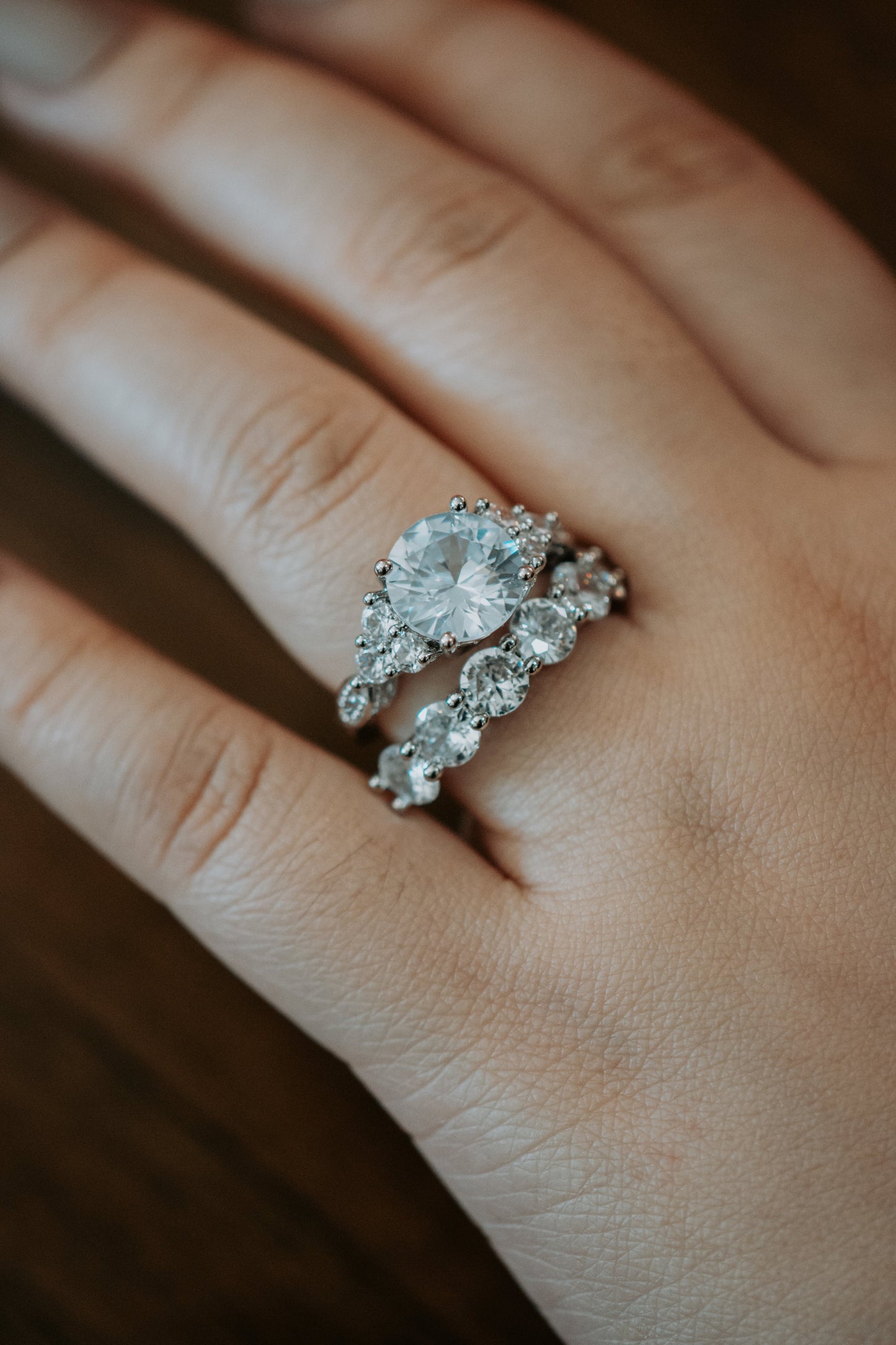 Stand Out Sterling Silver Ring Set