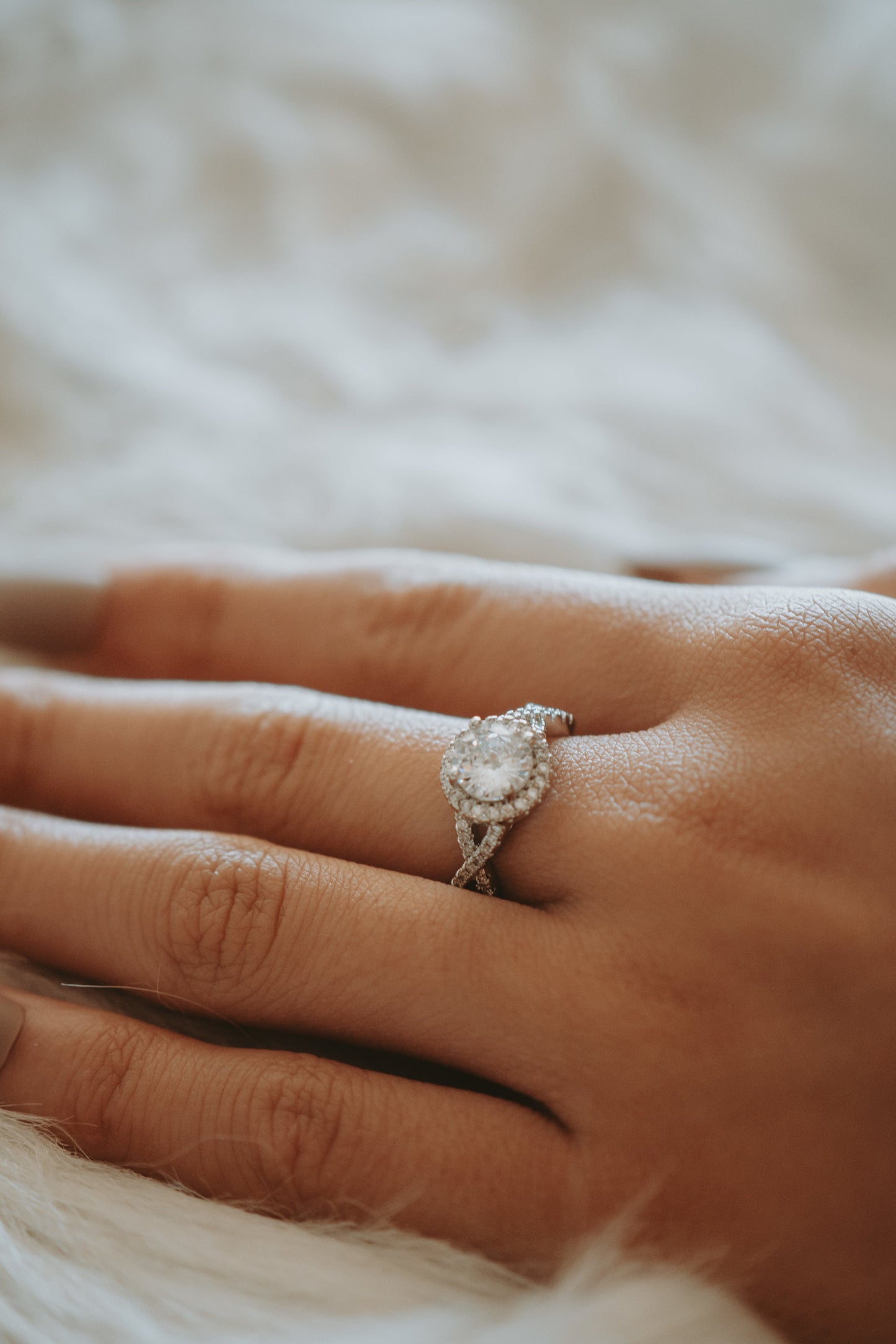 Honour Round Cut Sterling Silver Ring