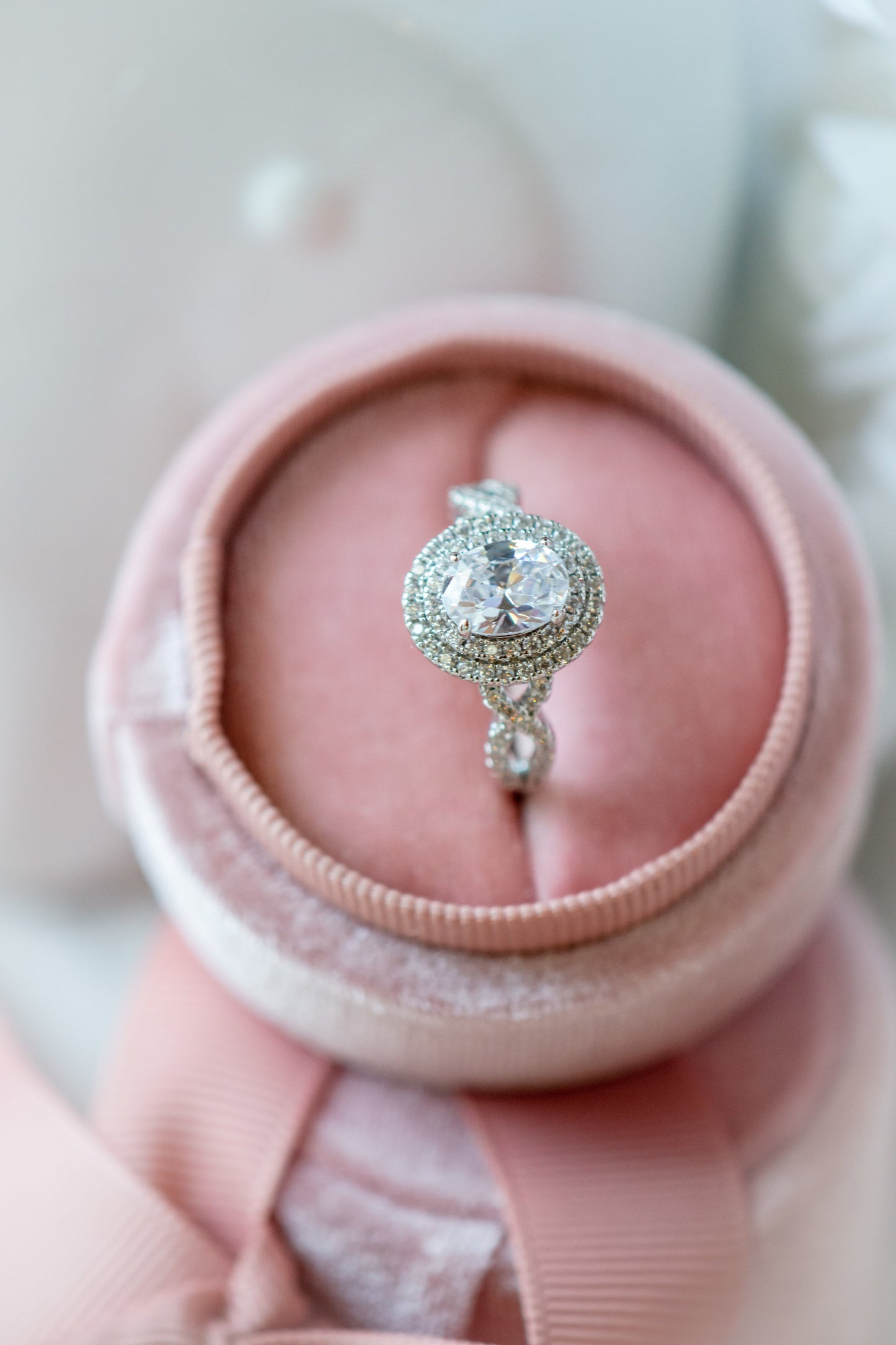 Honour Round Cut Sterling Silver Ring
