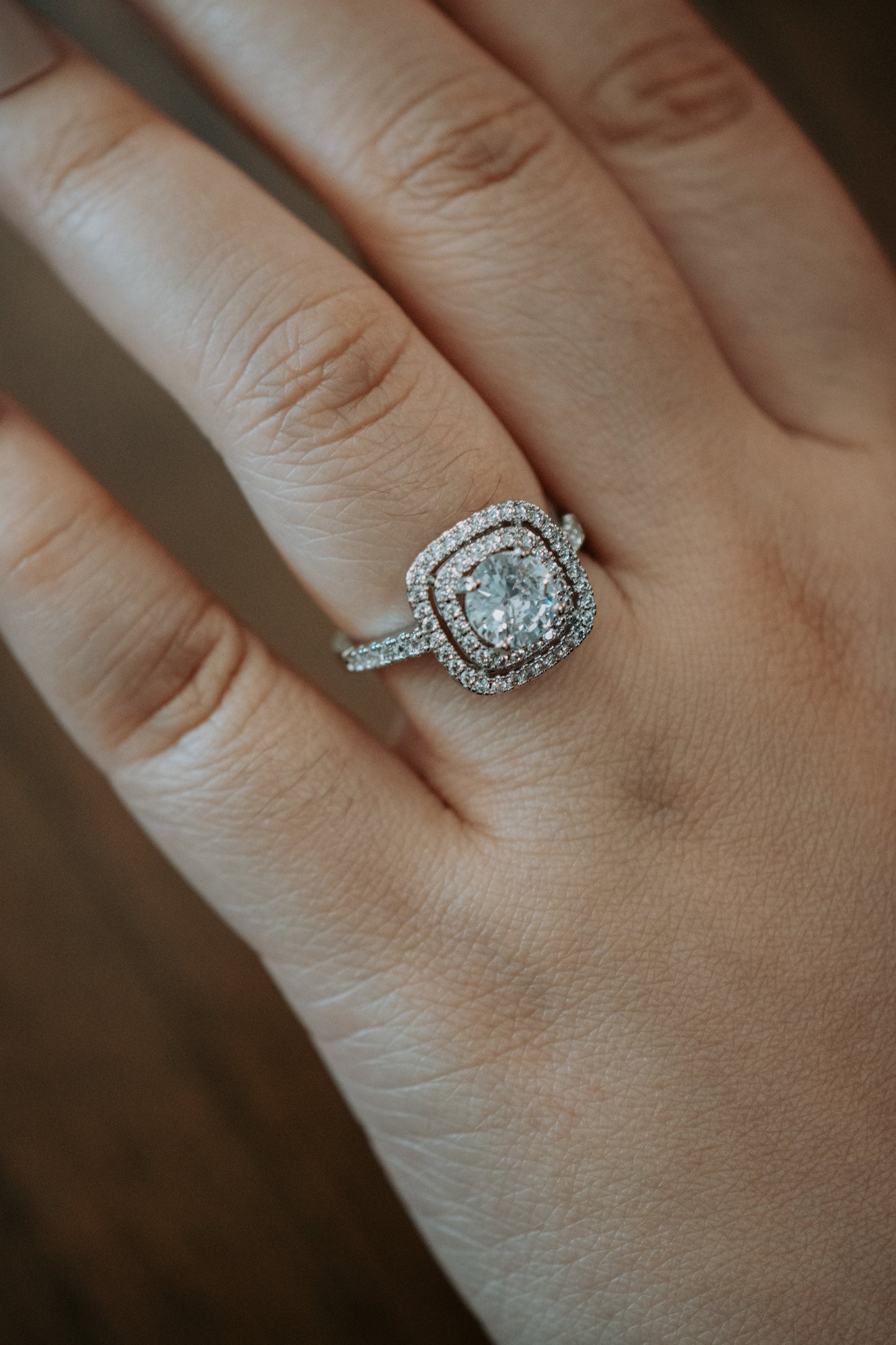 Dayton Round Sterling Silver Ring