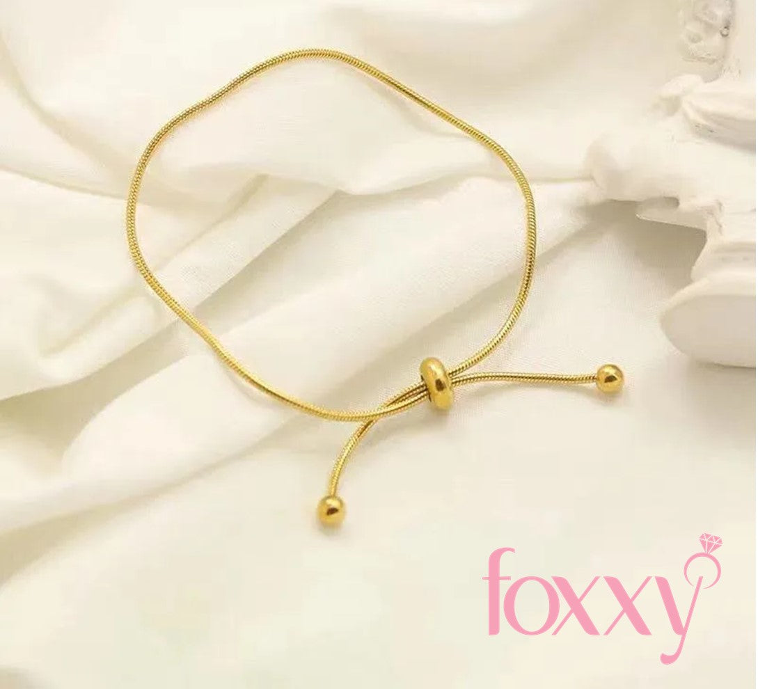Titanium Steel Gold Plated Bracelets 1 Piece