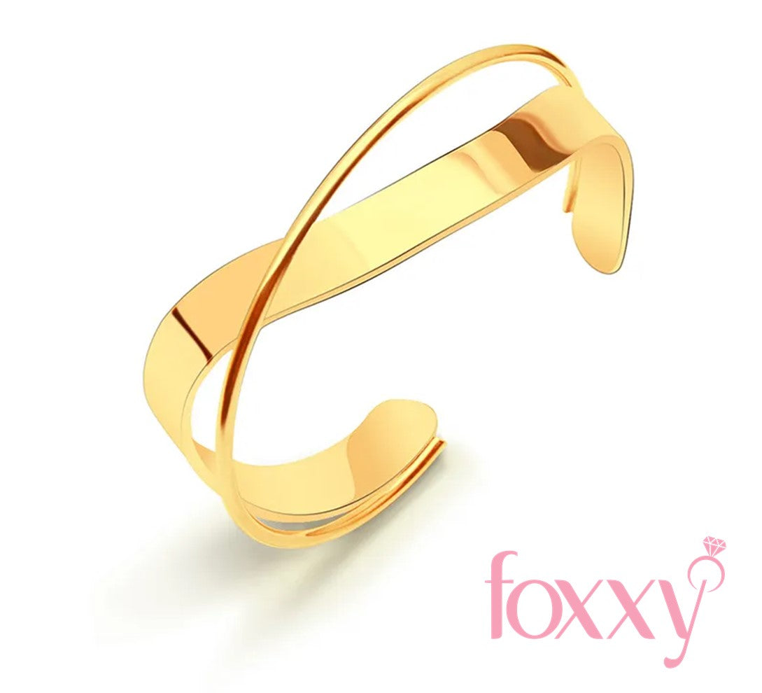 Simple Style Solid Color Titanium Steel Bangle Plating Stainless Steel