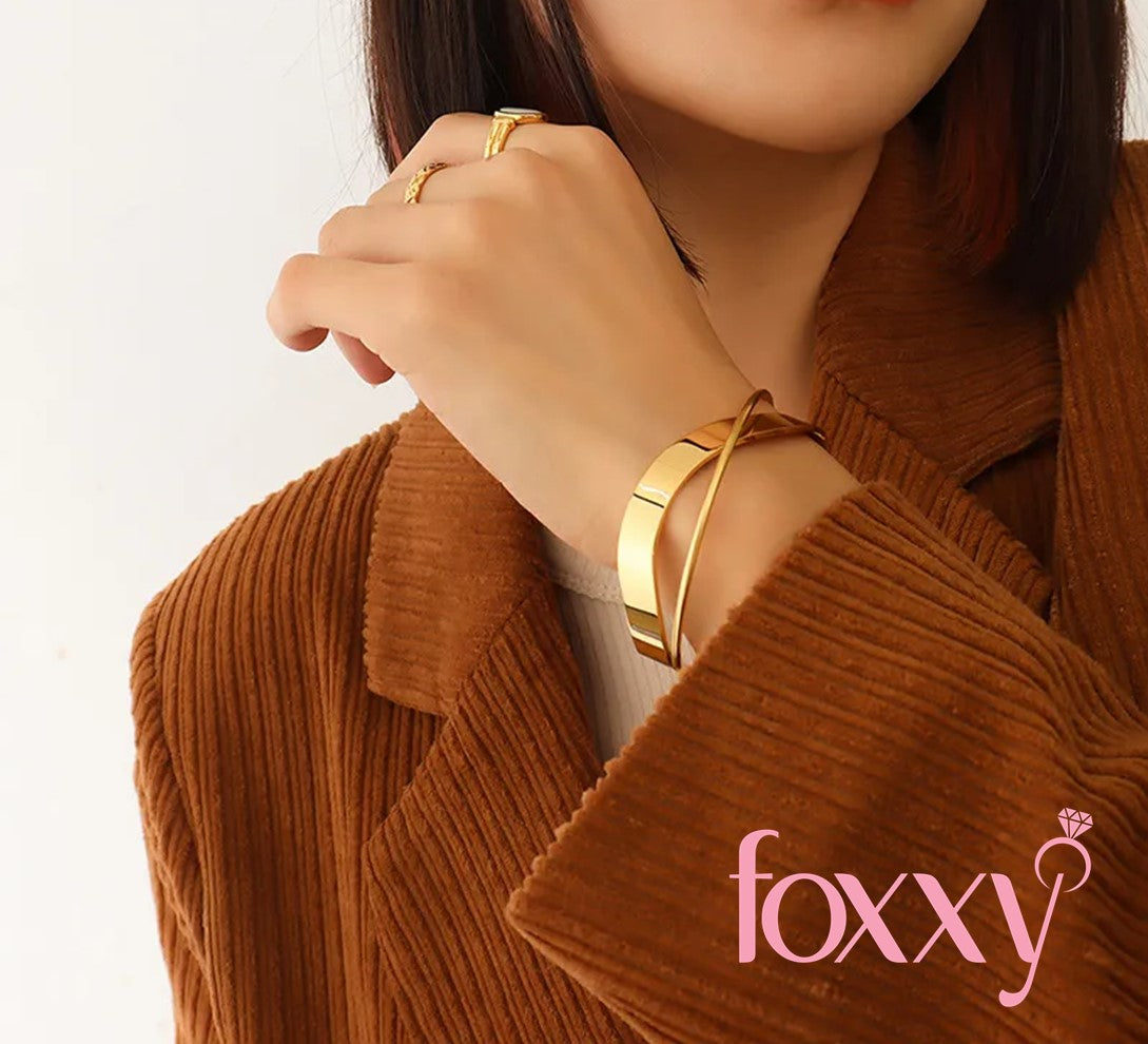 Simple Style Solid Color Titanium Steel Bangle Plating Stainless Steel